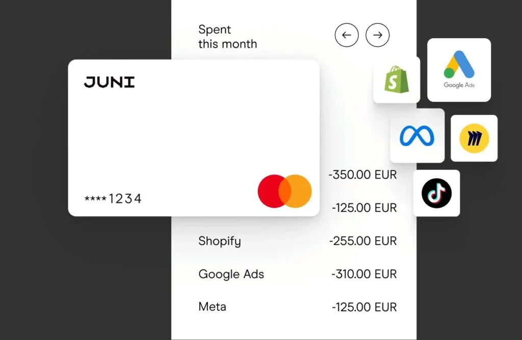 Verified Juni Bank Account For Unlimited VCC