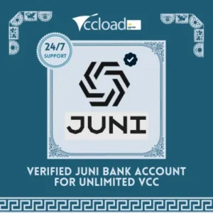 Verified Juni Bank Account For Unlimited VCC