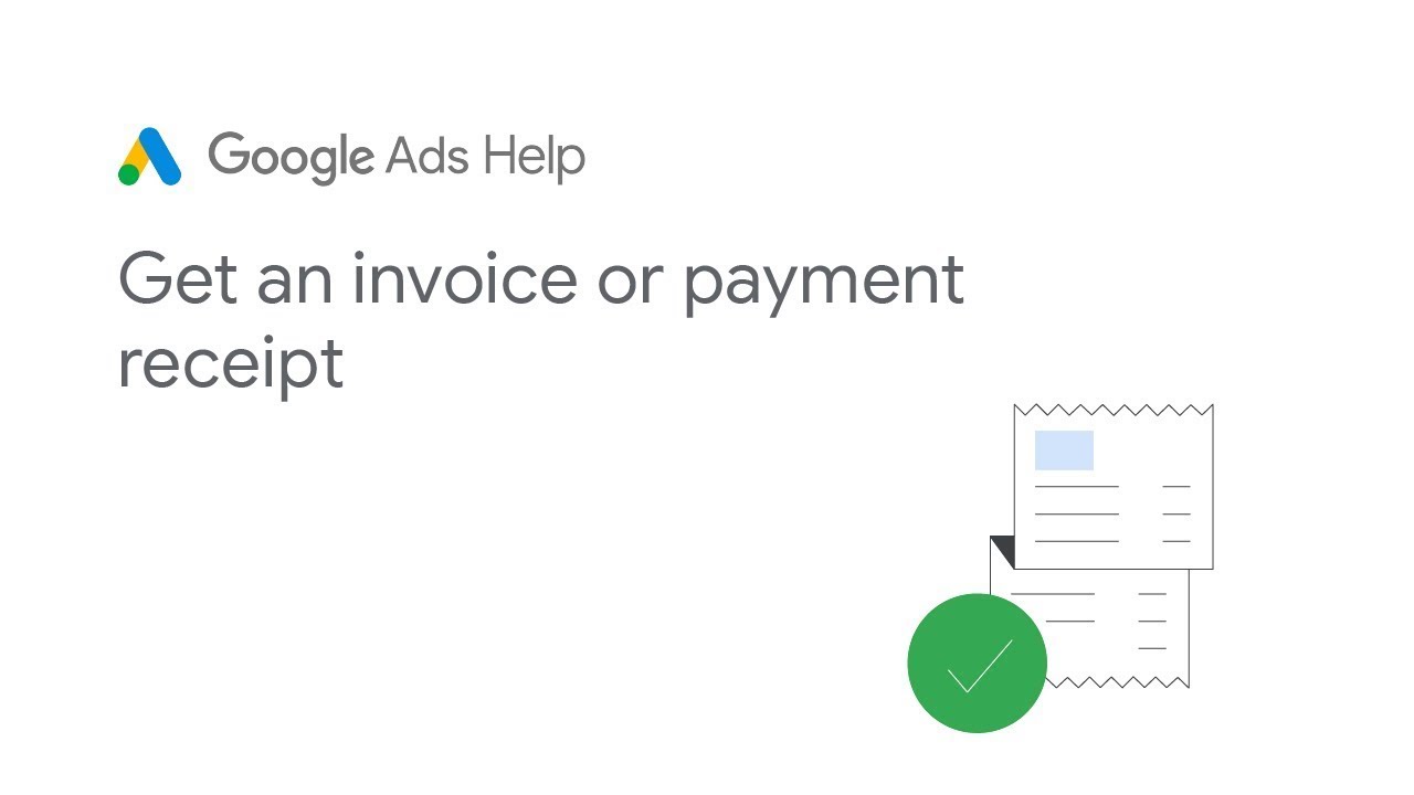 Google Ads Invoice